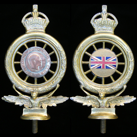 Royal Automobile Club 1907 - 1909 Full Members Car Badge