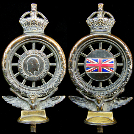 Royal Automobile Club 1909 - 1911 Full Members Car Badge