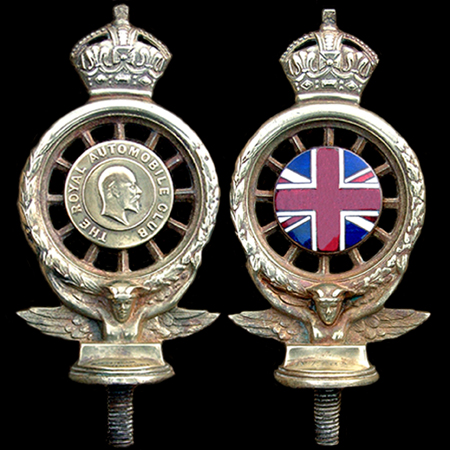 Royal Automobile Club 1908 - 1920 Full Members Car Badge 
