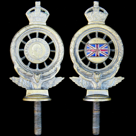 Royal Automobile Club Early Full Members Motorcycle Badge 