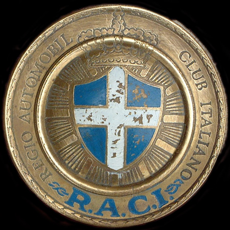 Fake Italian Car Badge