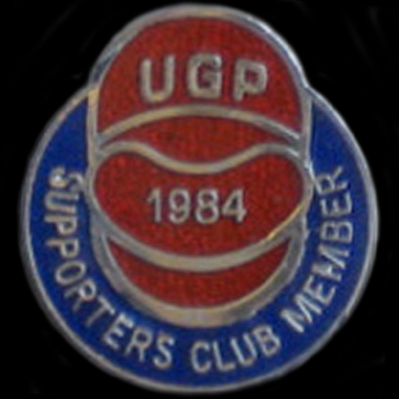 Ulster Grand Prix 1984 Lapel Badge