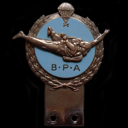 British Parachute Association Car Badge