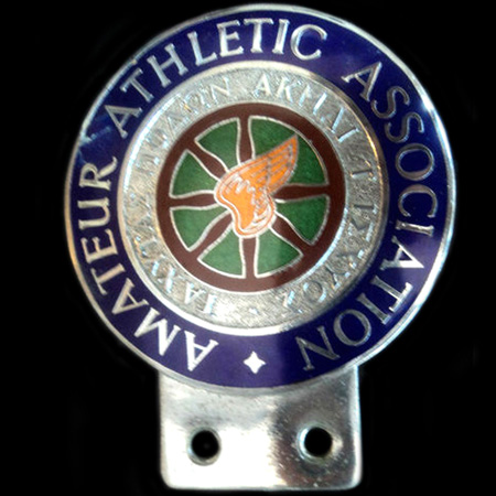 Amateur Athletic Association Car Badge