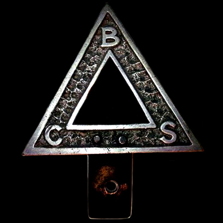  British Cartographic Society Car Badge 