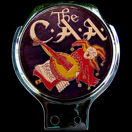 Concert Artists Association Car Badge