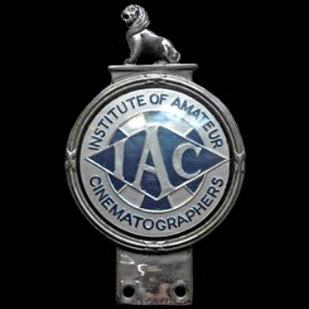 Institute of Amateur Cinematographers Car Badge