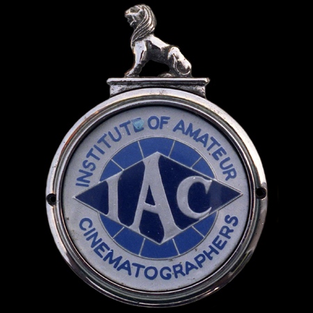Institute of Amateur Cinematographers Car Badge