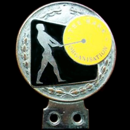 Rank Organisation Car Badge