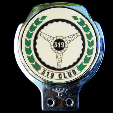 319 Club Car Badge