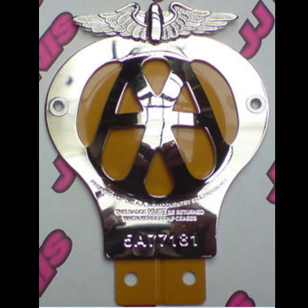 AA Dished type Fake/repro or Genuine? Car Badge by jjminispares2010 