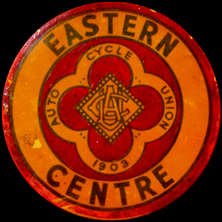 Eastern Centre Auto Cycle Union Car Badge