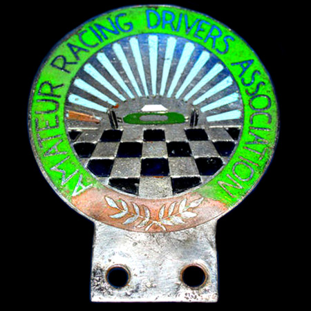 Amateur Racing Drivers Association  Car Badge