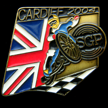 British Speedway Grand Prix Pin Badge