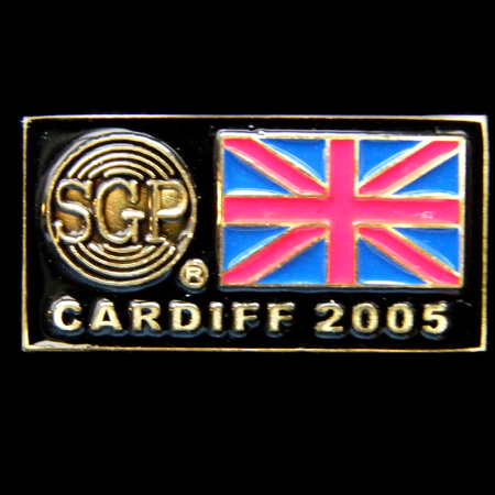 British Speedway Grand Prix Pin Badge