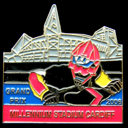 British Speedway Grand Prix Pin Badge