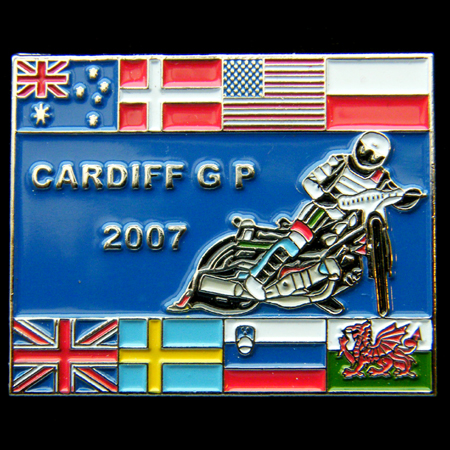 British Speedway Grand Prix Pin Badge