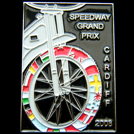 British Speedway Grand Prix Pin Badge