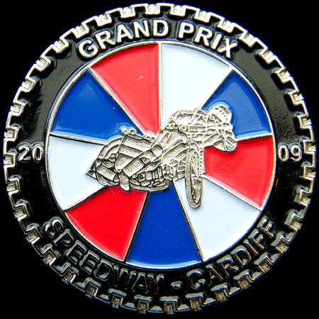 British Speedway Grand Prix Pin Badge