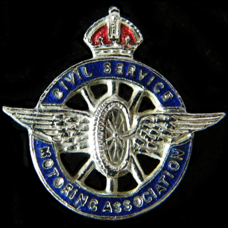 Civil Service Motoring Association Lapel Badge