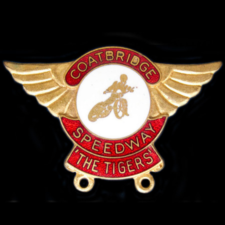 Coatbridge Speedway Lapel Badge