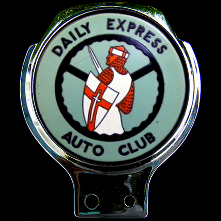 Daily Express Auto Club car badge