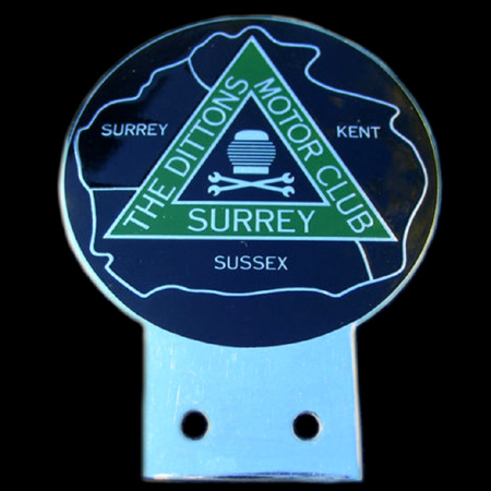 Dittons Motor Club Surrey Car Badge