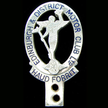 Edinburgh & District Motor Club Ltd Car badge