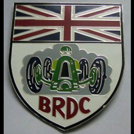 AutoAutogrillbadges Repo  British Racing Drivers Club Car Badge 