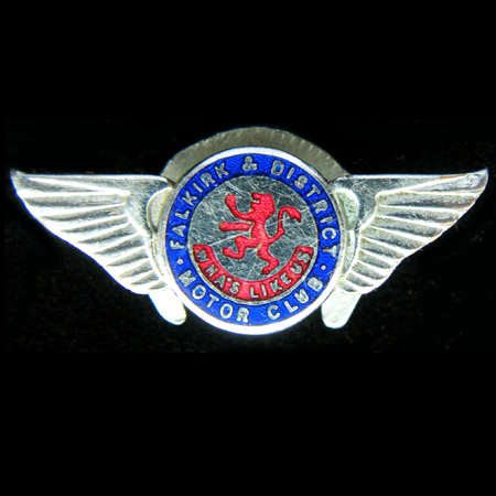Falkirk & District Motor Club Lapel  Badge