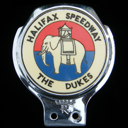 Halifax Speedway "The Dukes" Car Badge