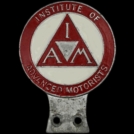 Institute of Advanced Motorists Car Badge