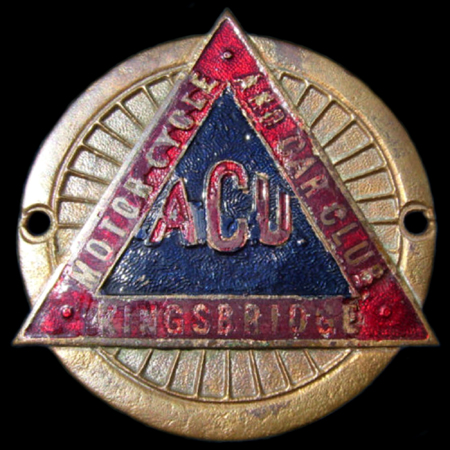 Kingsbridge Motor Cycle & Car Club badge
