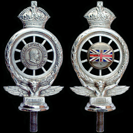 Royal Automobile Club 1931 - 1957 MCB Full Members Badge