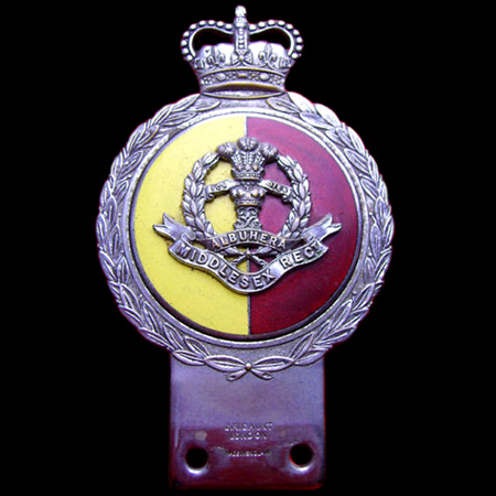 Middlesex Regiment Car Badge