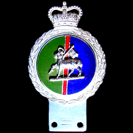 Queens Royal West Surrey Regiment Car Badge