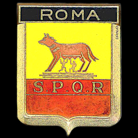 Roma Car Badge (Drago)