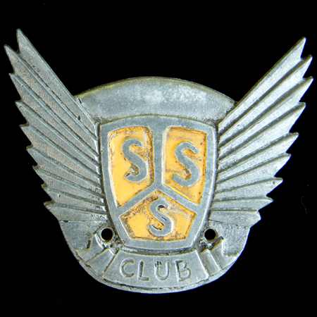 S S S Club Car Badge
