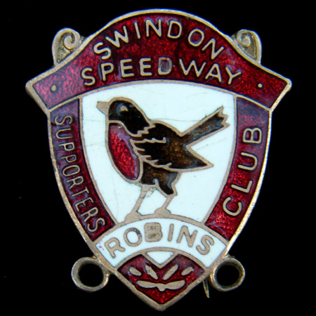 Swindon Speedway lapel badge