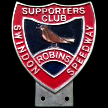Swindon Speedway Supporters Club Car Badge