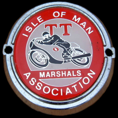 Isle of Man TT Marshals Association Car Badge