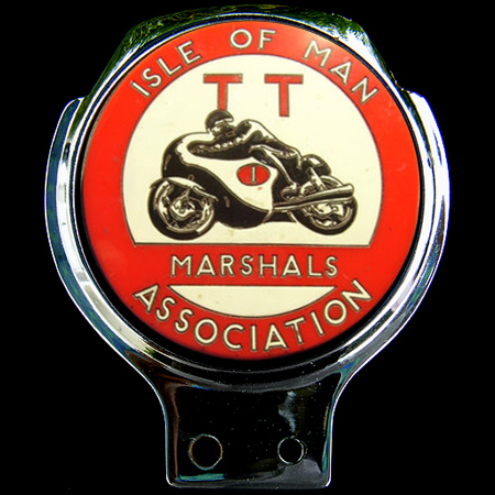 Isle of Man TT Marshals Association Car Badge