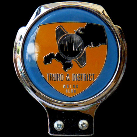 Truro & District Motor Club Car Badge