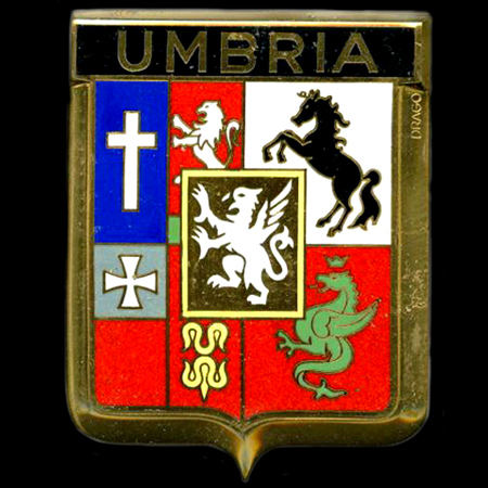 Umbria Car Badge (Drago)