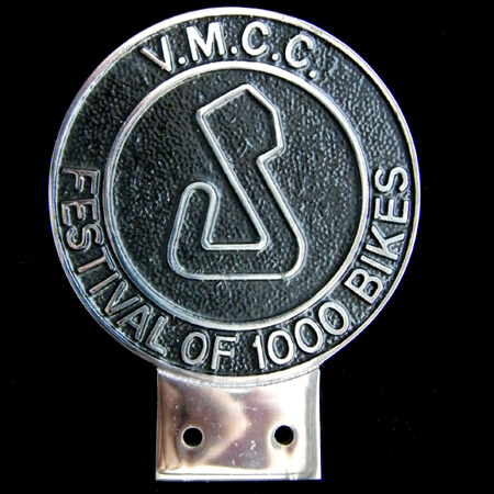 Festival of 1000 Bikes  Machine / Car Badge