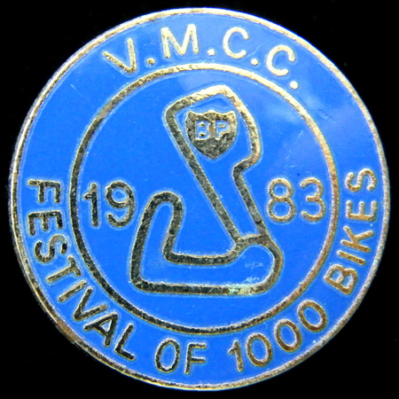 Festival of 1000 Bikes  Lapel Badge
