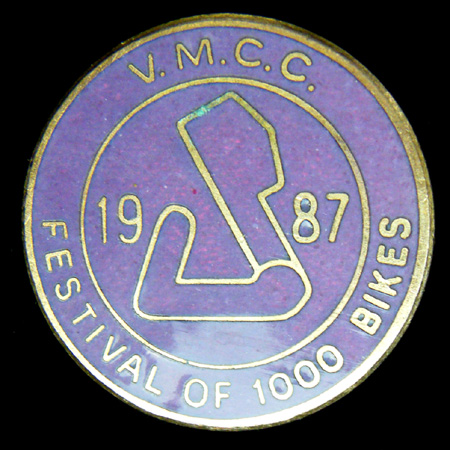 Festival of 1000 Bikes  Lapel Badge