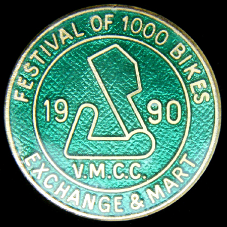 Festival of 1000 Bikes  Lapel Badge 