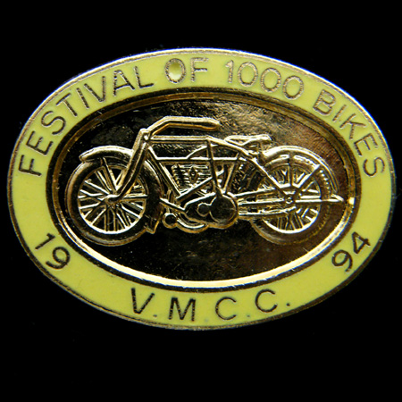 Festival of 1000 Bikes  Lapel Badge