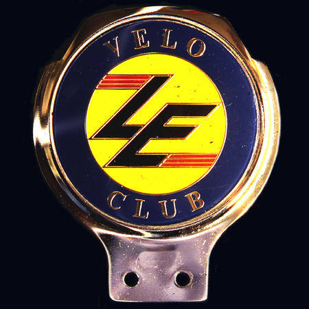 L E Velo Club Car Badge